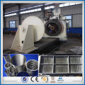 Wedged wire screen winding welding machine